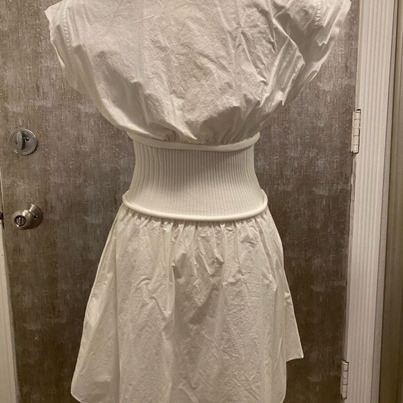 T Alexander Wang 100% cotton white dress, size 2 - Picture 12 of 14